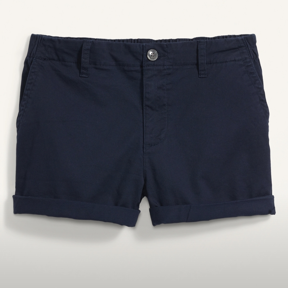 High-Waisted OGC Chino Shorts for Women -- 3.5-inch inseam